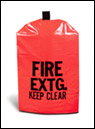 Brooks- Vinyl Fire Extinguisher Covers