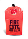 Brooks- Vinyl Fire Extinguisher Covers w/Window