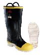 BLACK DIAMOND- Rubber Firefighting Insulated Boot- with Comfort Fit Plus-with Enersole