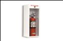 JL Industries- Metal Fire Extinguisher Cabinets- Surface  Mount Cabinets, 2 1/2, 5, (Short) 10 lb. ABC Extinguishers