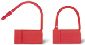 Brooks- Plastic Padlock for Fire Extinguisher Cabinets