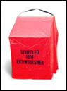 Brooks- 350 lb Wheeled Fire Extinguisher Cover