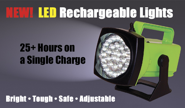LED Rechargeable Lights